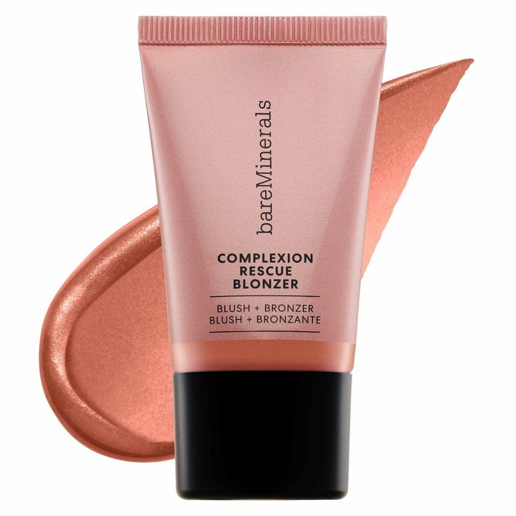BARE MINERALS COMPLEXION RESCUE BLONZER gel-cream bronzing blush #Kiss of Rose 15 ml