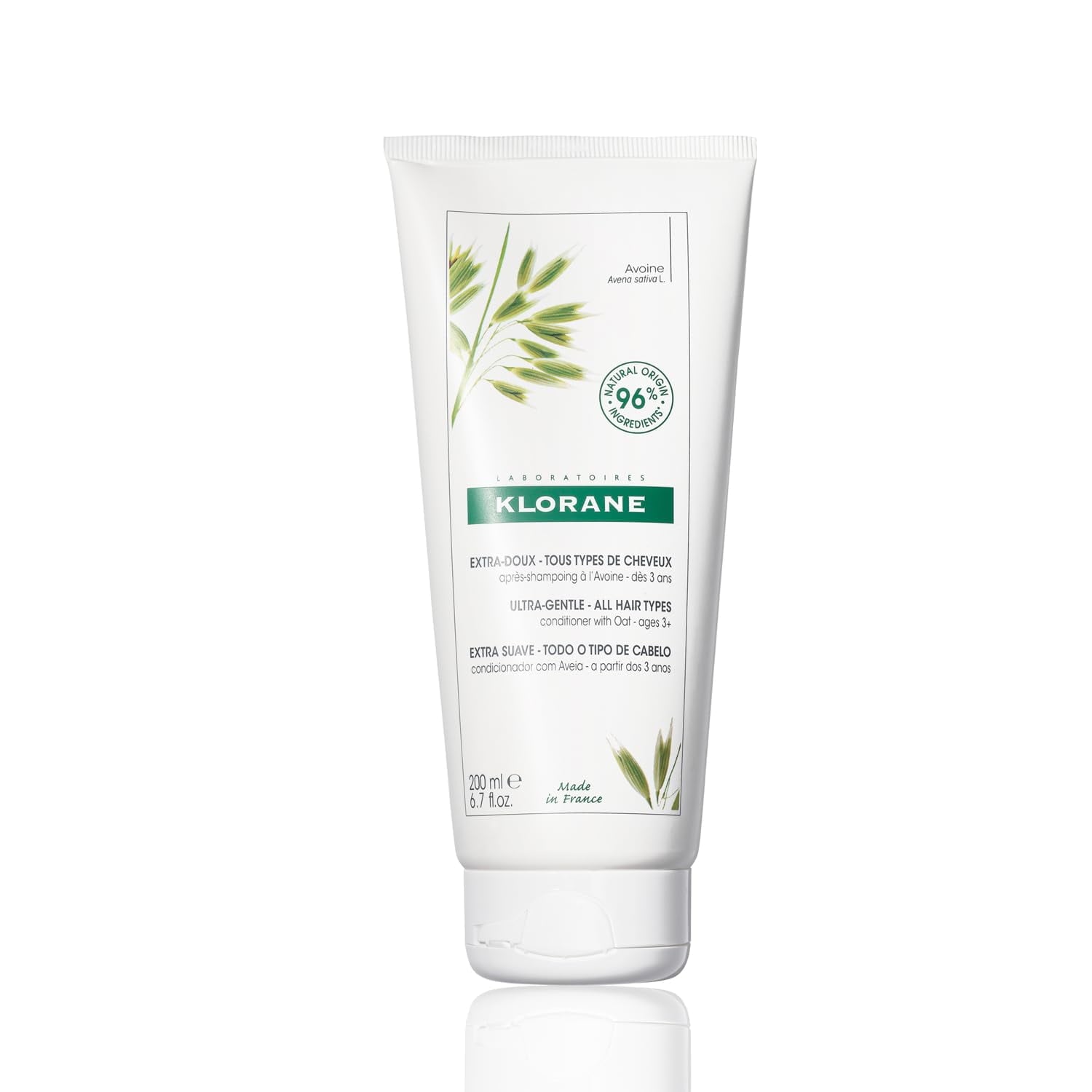 KLORANE Balsamo ULTRA-DELICATO al latte d'avena 200 ml