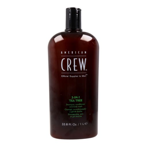 AMERICAN CREW TEA TREE 3 in 1 shampoo, conditioner and body wash 1000 ml