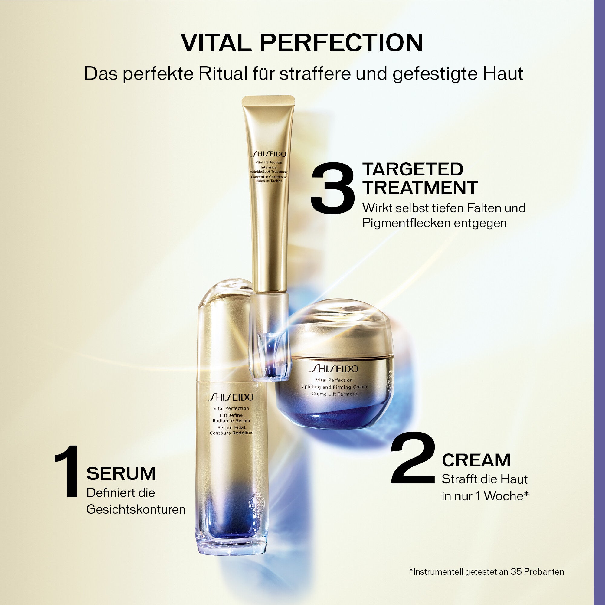 SHISEIDO VITAL PERFECTION INTENSIVE trattamento anti-macchie e rughe 20 ml