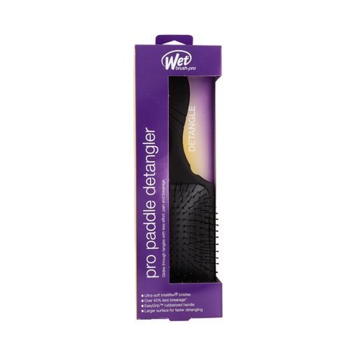 THE WET BRUSH PRO PADDLE DETANGLER #nero 1 pz