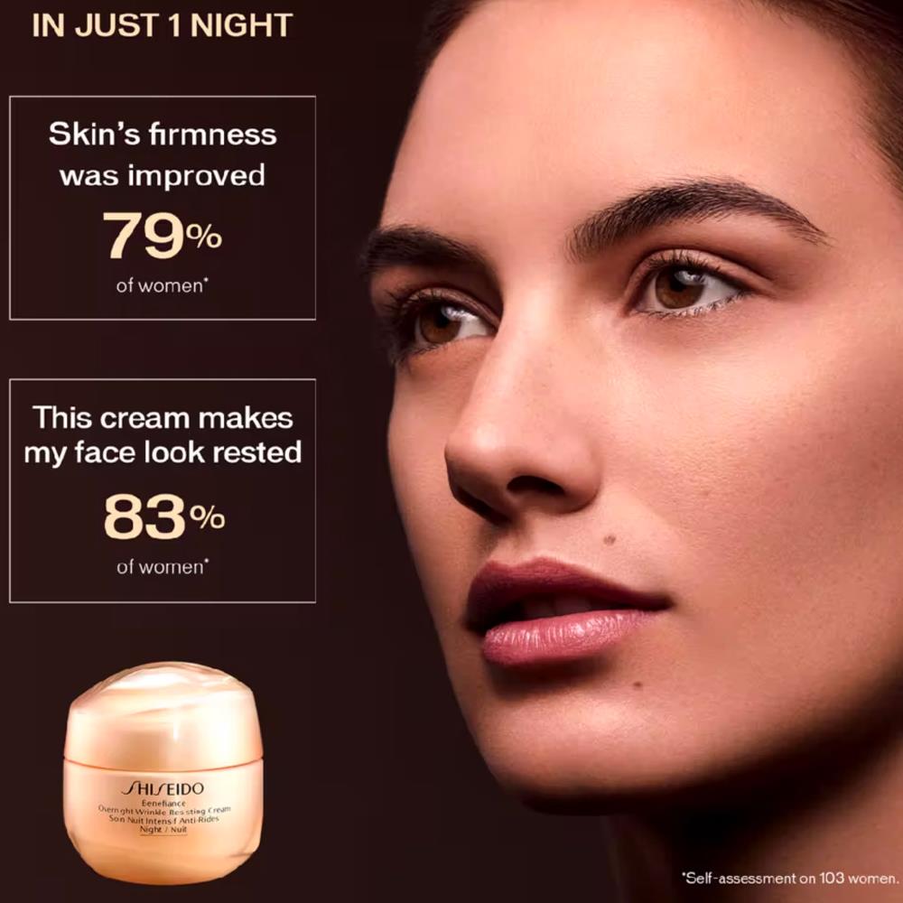 SHISEIDO BENEFIANCE crema notte anti-rughe 50 ml