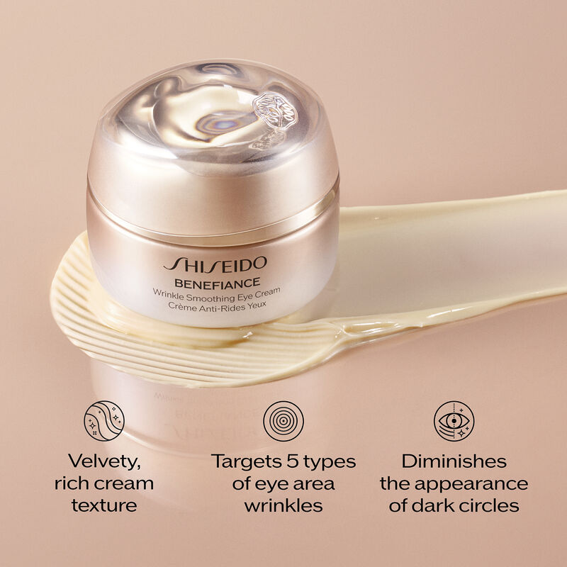 SHISEIDO Benefiance Crema Occhi Levigante Antirughe 15 ml