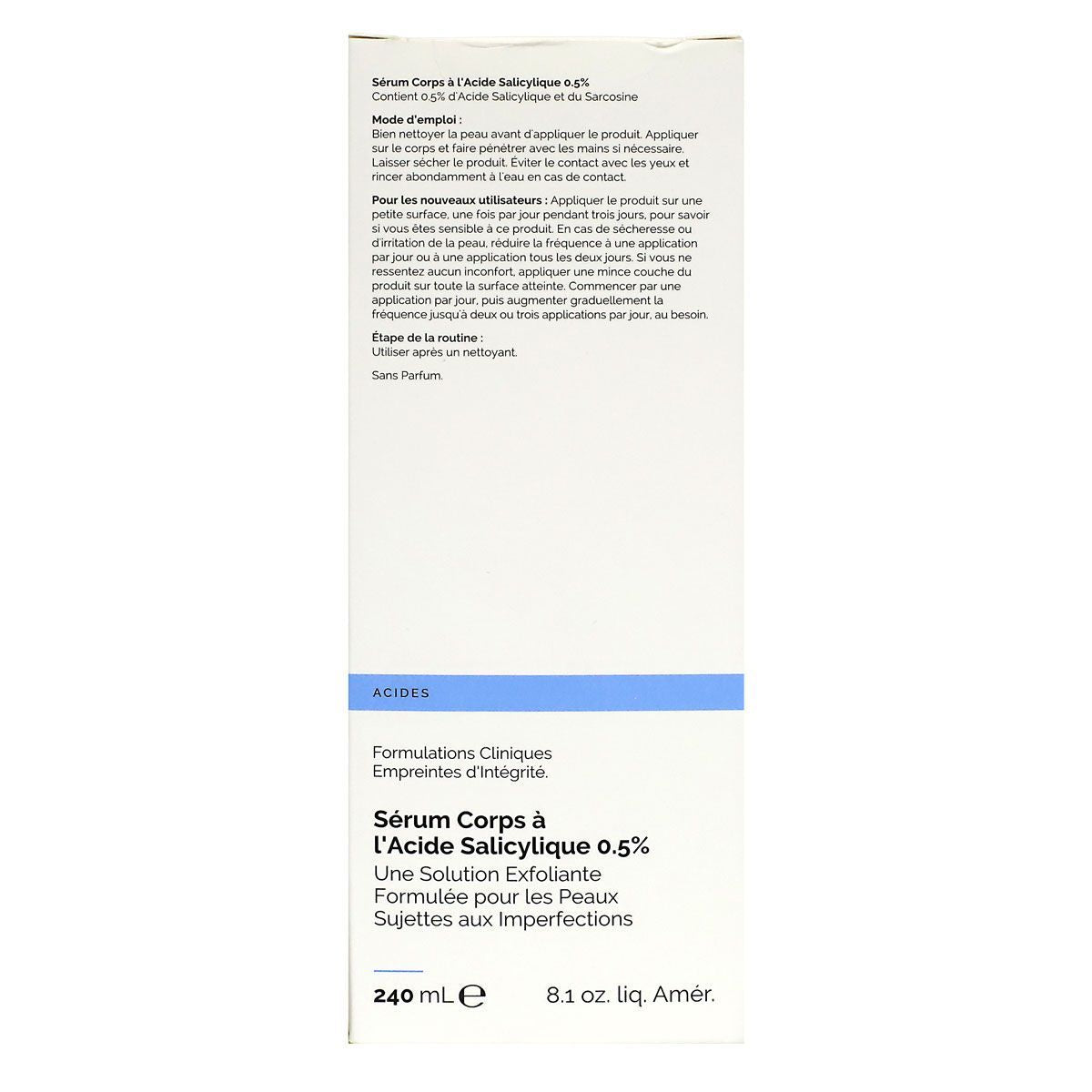 THE ORDINARY SALICYLIC ACID siero corpo 0,5% 240 ml