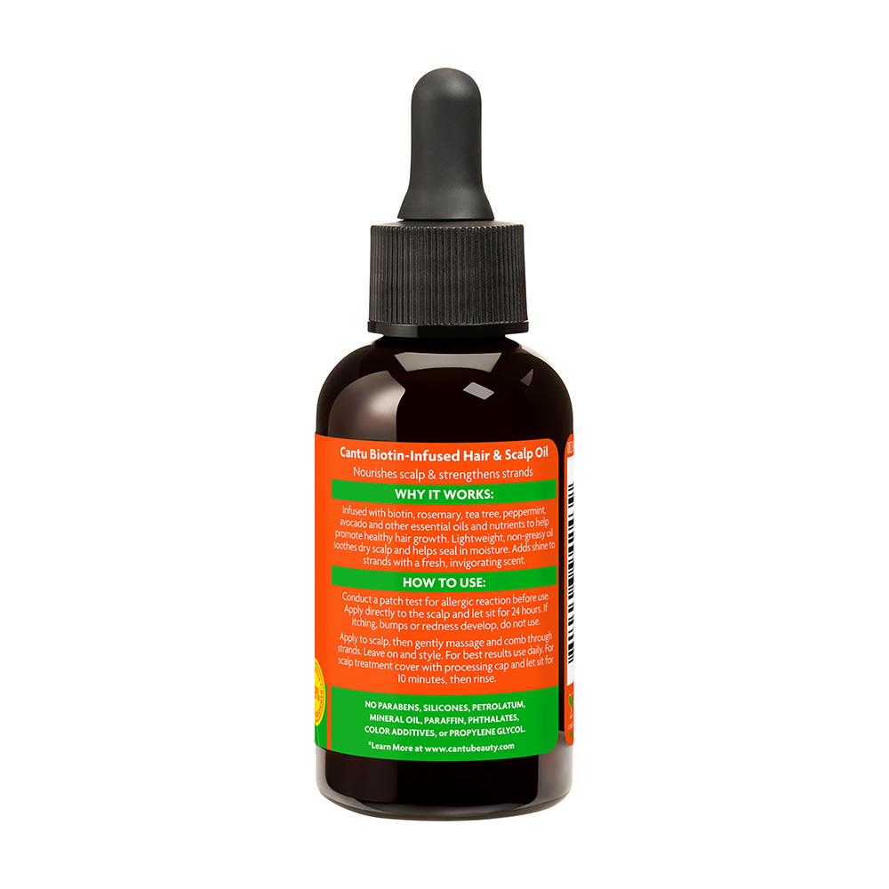 CANTU BIOTIN-INFUSED hair &amp; scalp oil 59 ml