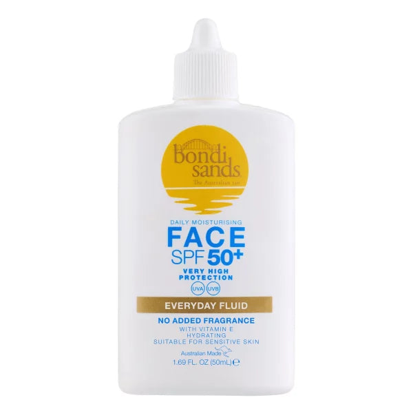 BONDI SANDS EVERYDAY unscented facial fluid SPF50+ 50 ml