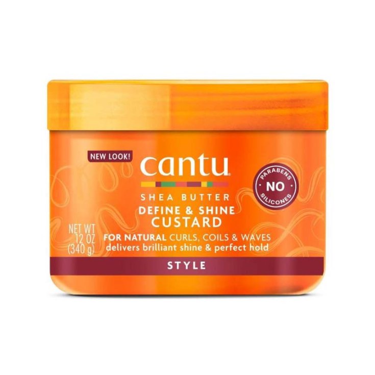 CANTU FOR NATURAL HAIR define & shine custard 340 gr
