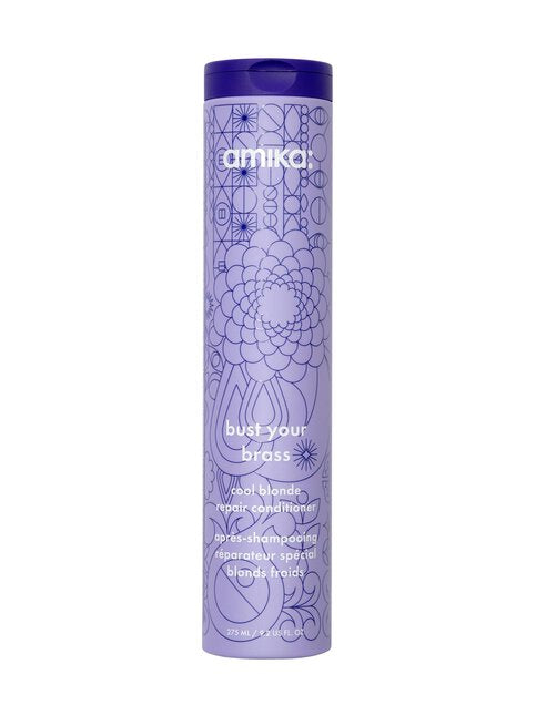 AMIKA BUST YOUR BRASS repairing conditioner for blonde hair 275 ml