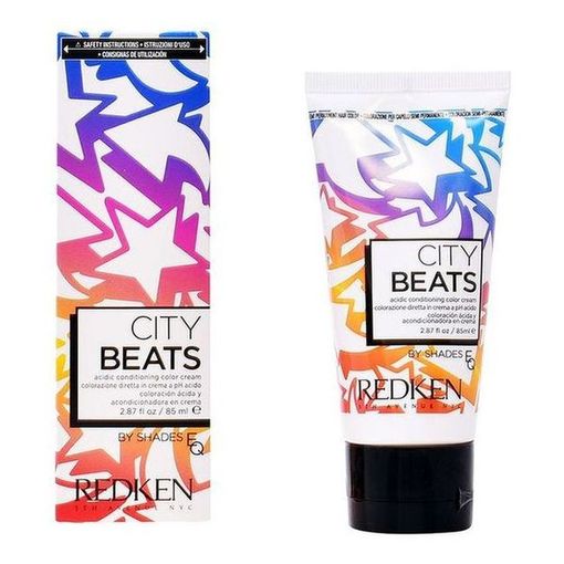REDKEN CITY BEATS crema colorante condizionante acida #trasparente 85 ml