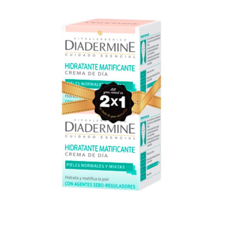 DIADERMINE PNM CRÈME DE JOUR HYDRATANTE MATIFIANTE lot