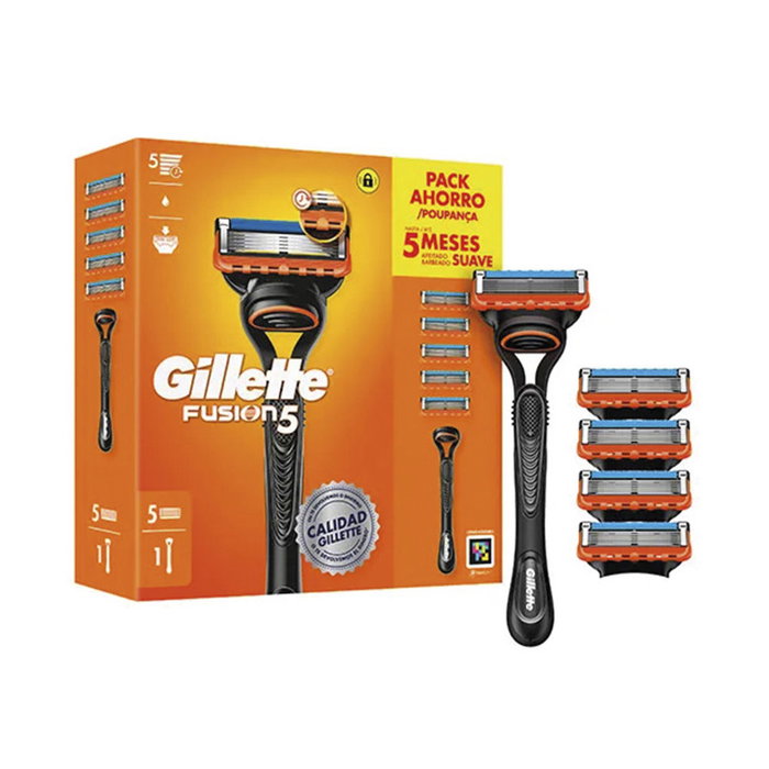 Rasoir GILLETTE FUSION 5 + 5 recharges