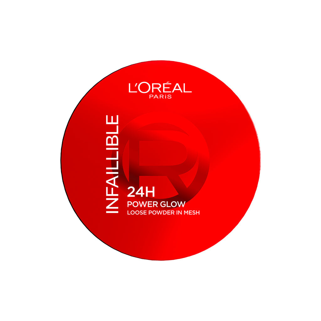 L'ORÉAL PARIS INFAILLIBLE POWER GLOW loose powder in mesh 24h #Medium 1 u