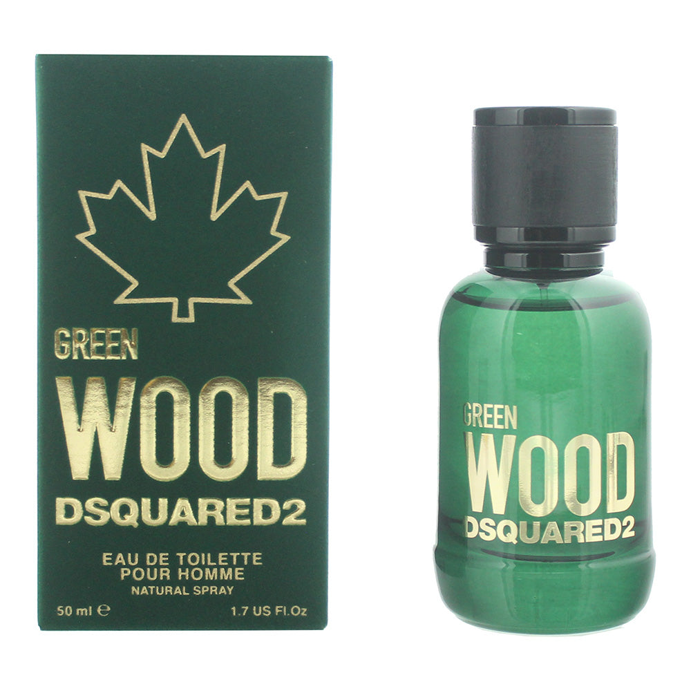 DSQUARED2 GREEN WOOD POUR HOMME eau de toilette spray 50 ml