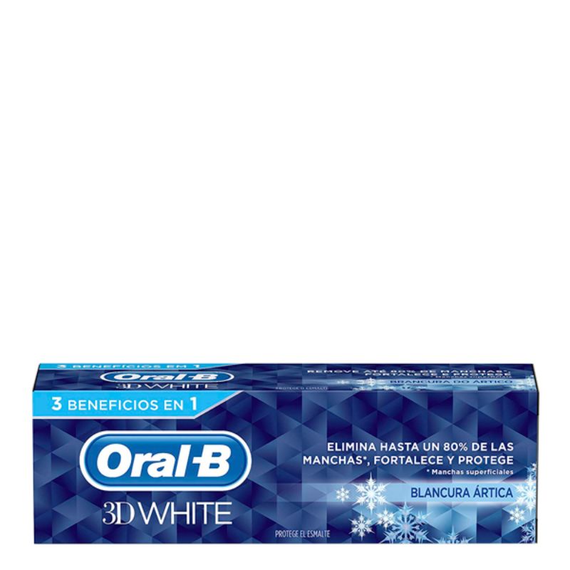 Dentifricio ORAL-B 3D WHITE ARTICA WHITENESS 75 ml