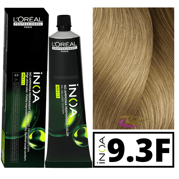 L'ORÉAL PROFESSIONNEL PARIS INOA colorazione permanente senza ammoniaca #9.3 60 gr