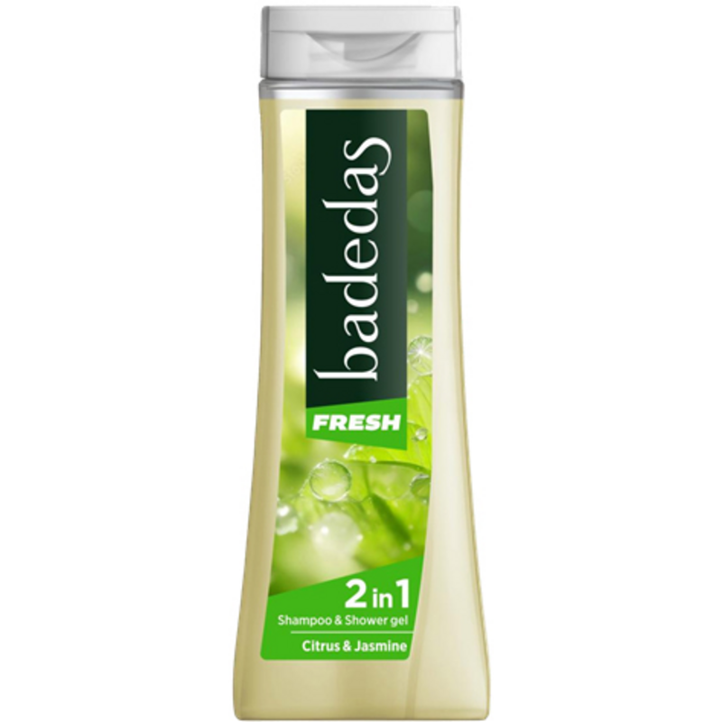 BADEDAS FRESH 2in1 CITRUS &amp; JASMINE shower gel + shampoo 600 ml