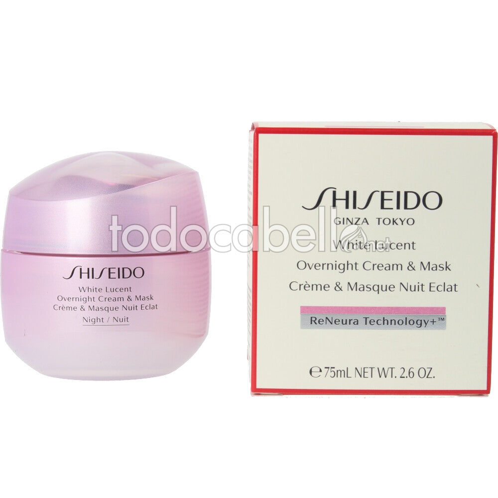 SHISEIDO White Lucent Crème & Masque Nuit 75 ml