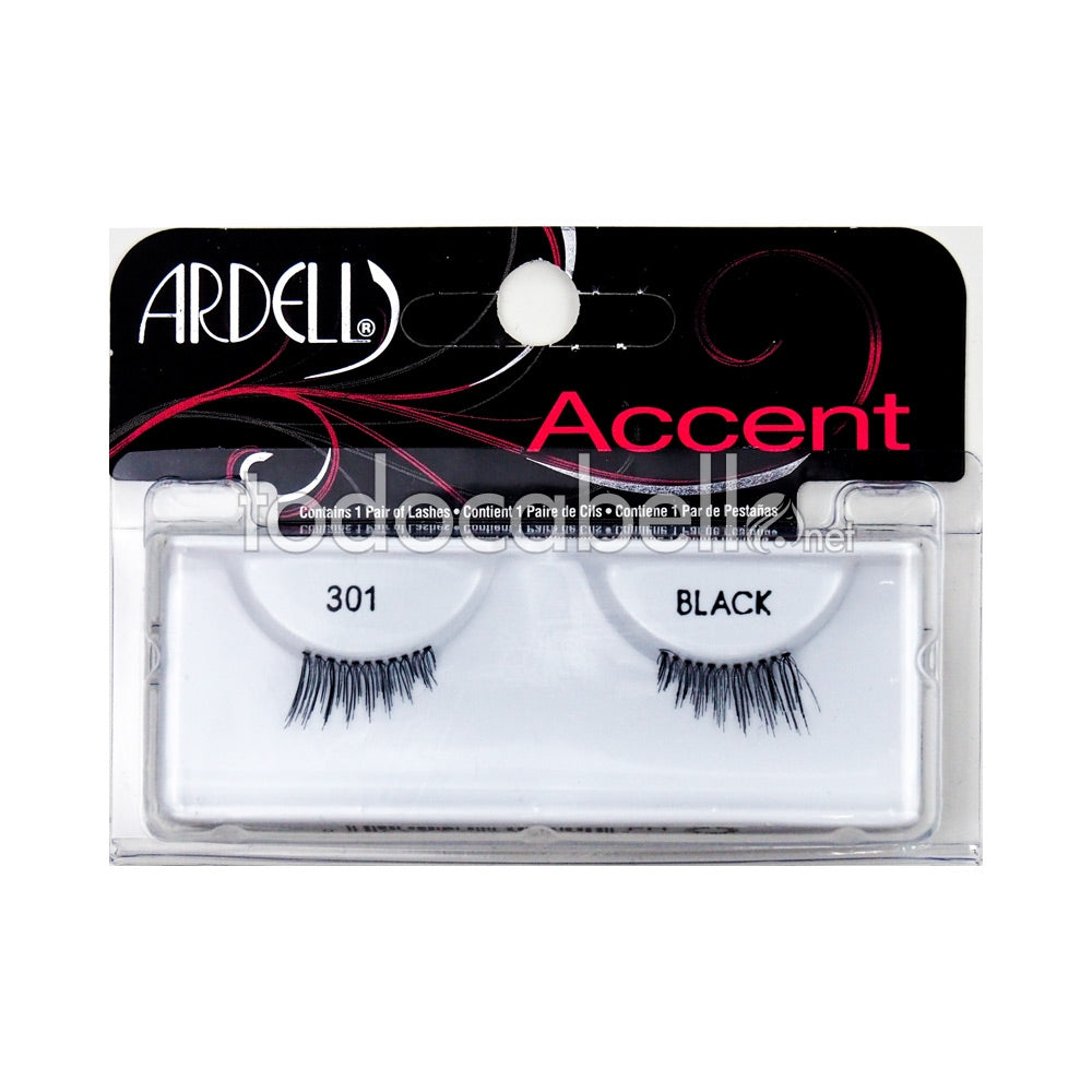 ARDELL ACCENT eyelashes #301 black 1 u