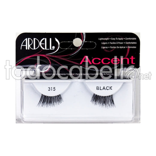 ARDELL Ciglia ACCENT #315-nero 1 pz