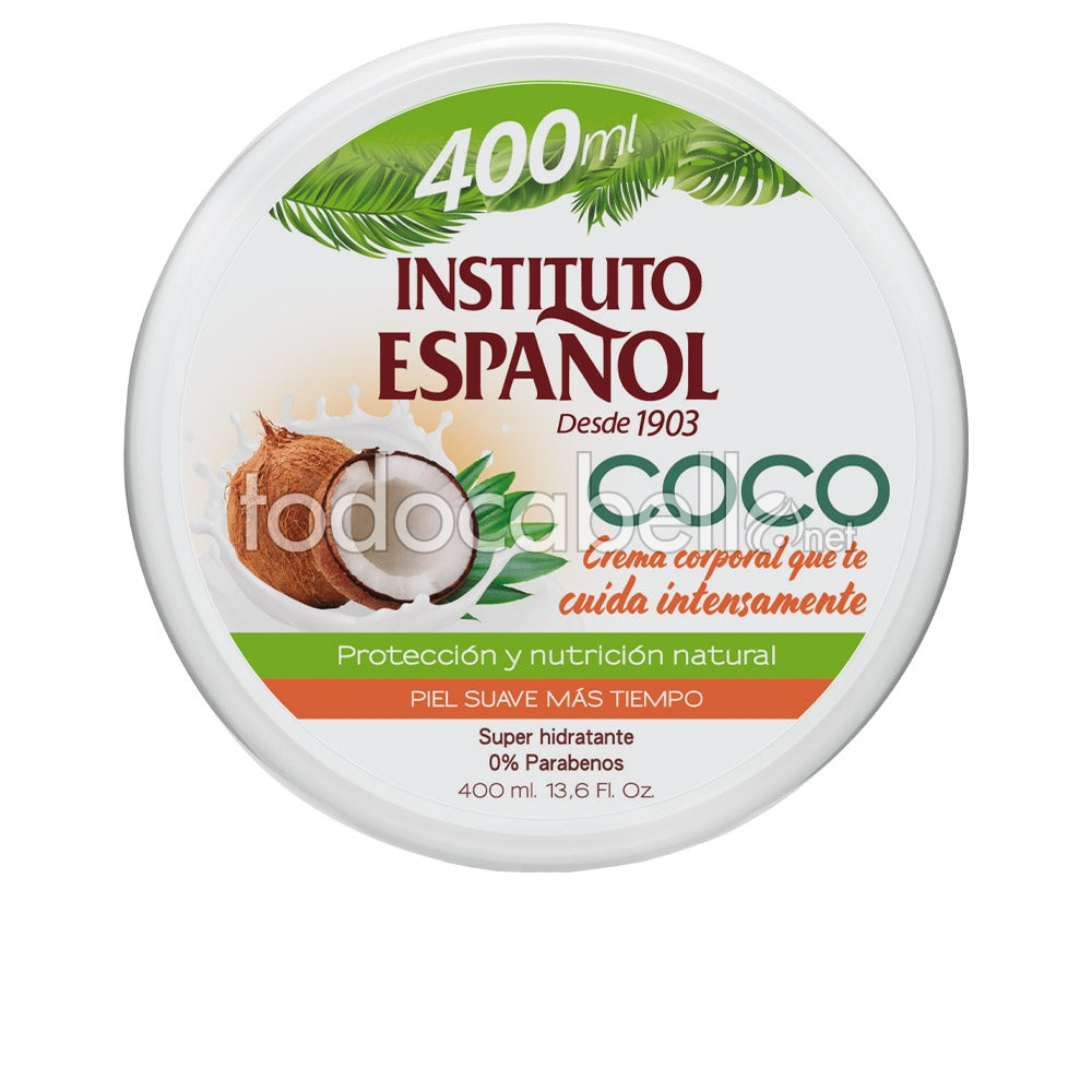 INSTITUTO ESPAÑOL COCO Crème corporelle super hydratante 400 ml