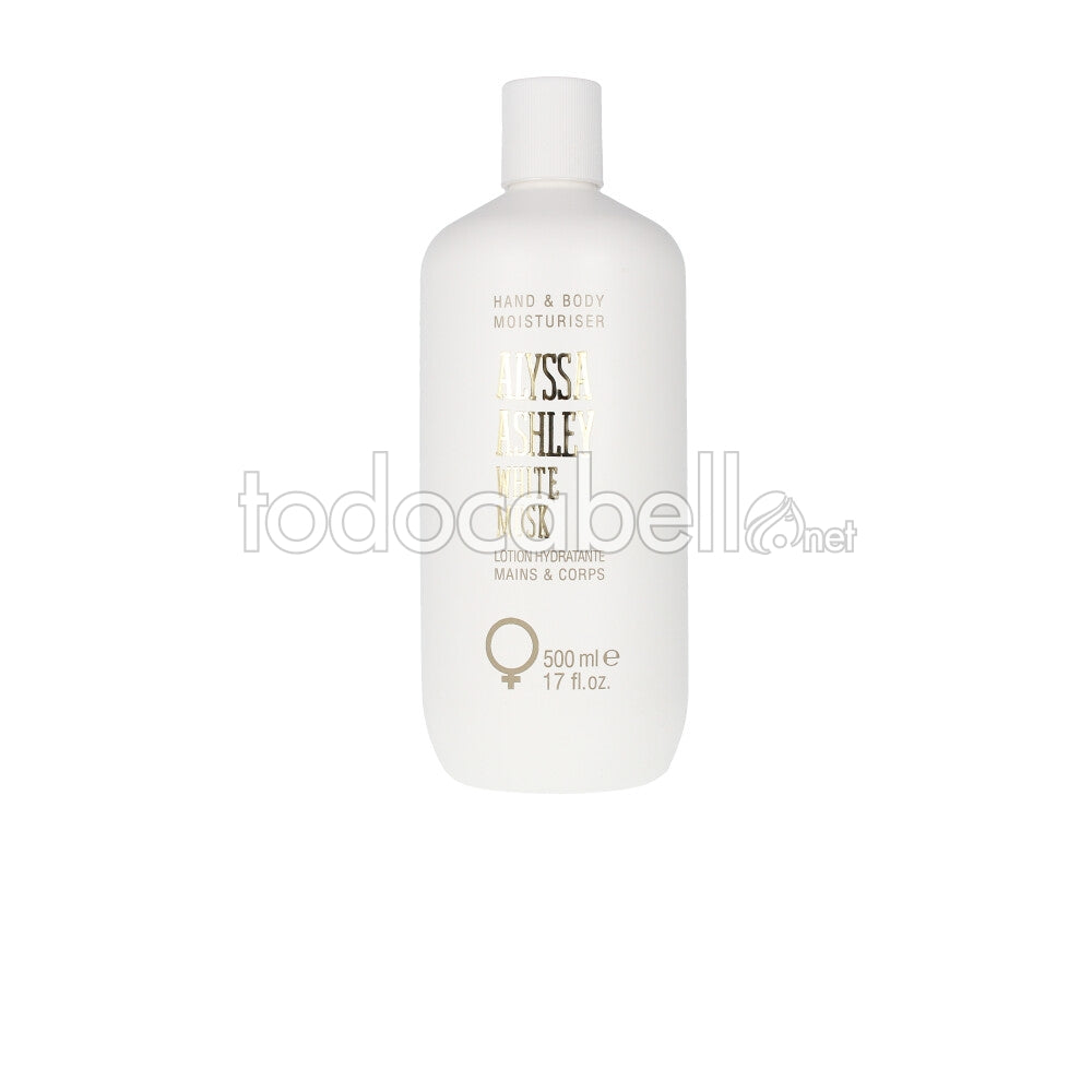 ALYSSA ASHLEY WHITE MUSK lait corps et mains 500 ml