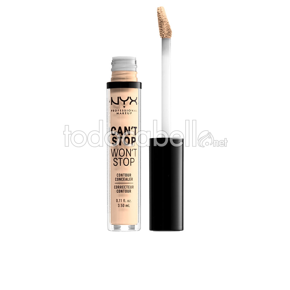 NYX PROFESSIONAL MAKE UP CAN'T STOP WON'T STOP correttore per contouring #true beige