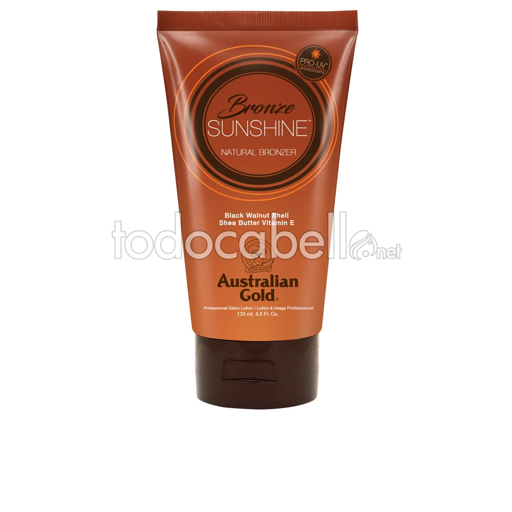 AUSTRALIAN GOLD SUNSHINE BRONZE lotion professionnelle bronzante naturelle 133 ml