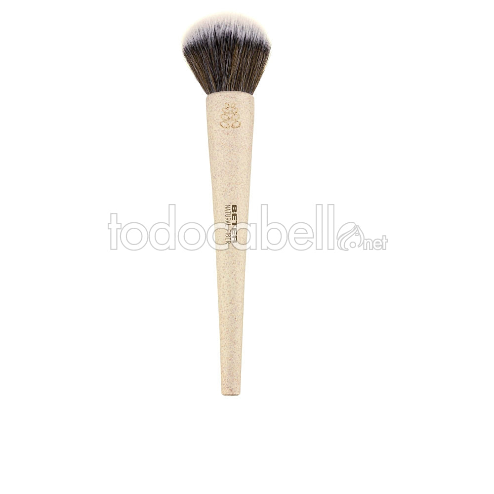 BETER MAKEUP BRUSH pennello per cipria naturale fibra #beige 1 pz
