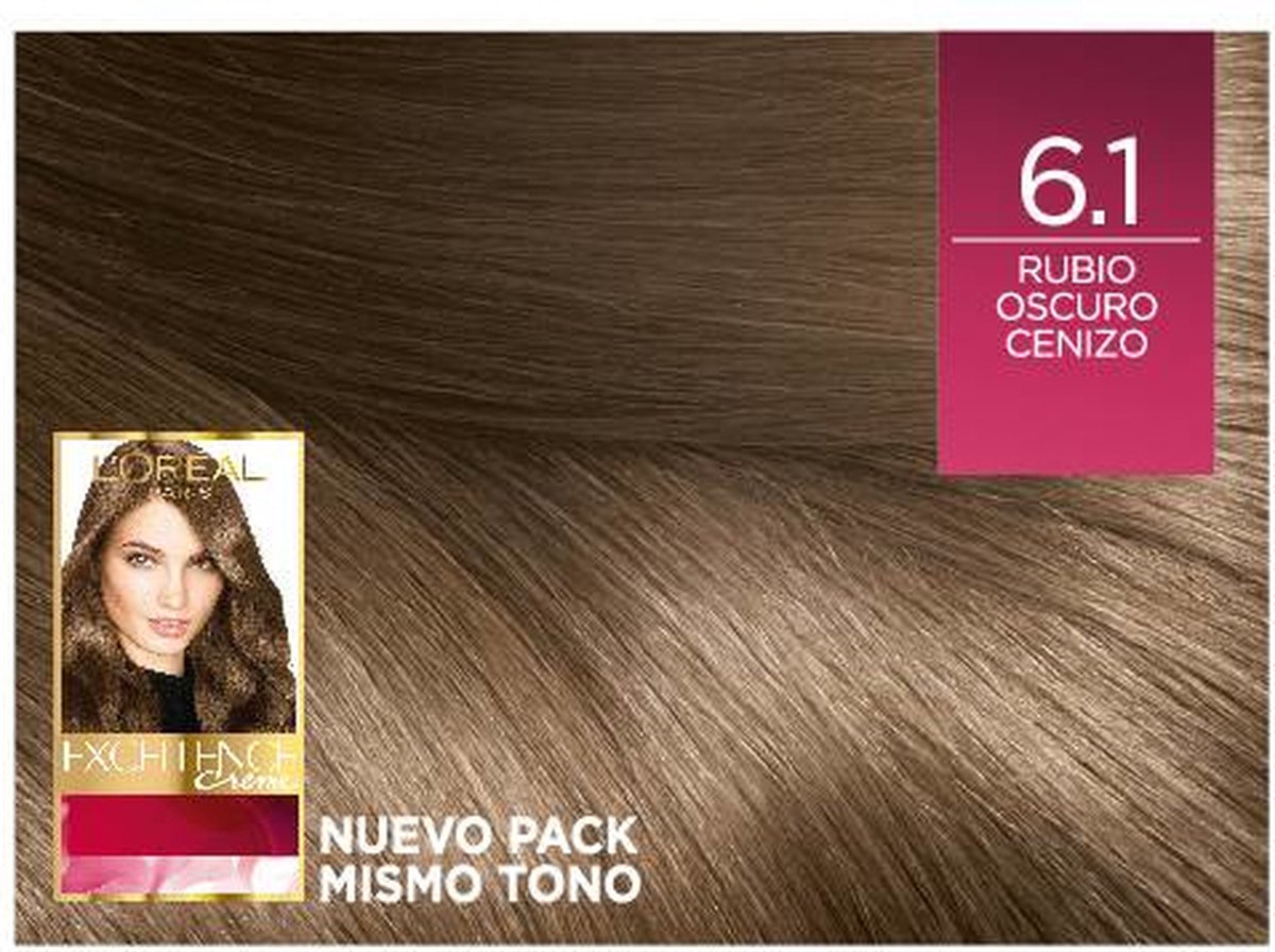 L'ORÉAL PARIS EXCELLENCE Tinta in crema #6.1-biondo cenere scuro 192 ml