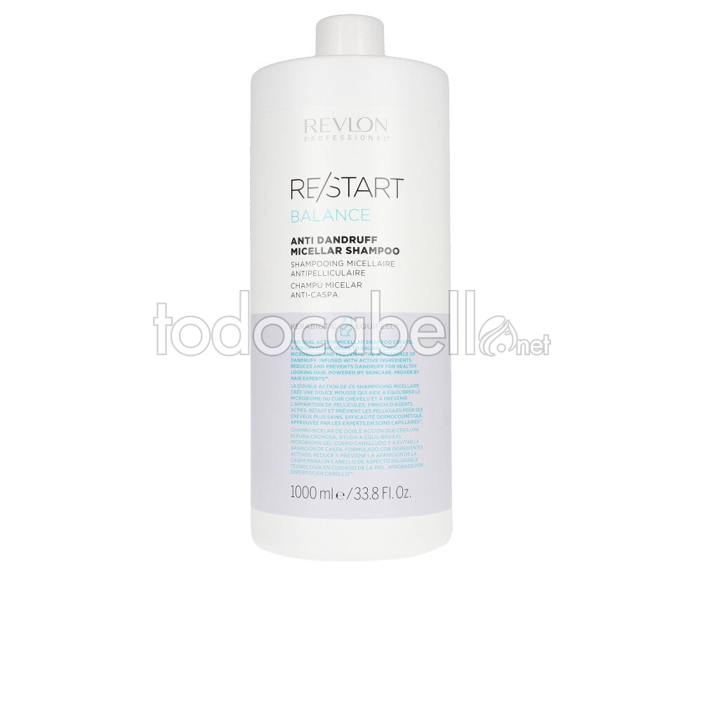 REVLON RE-START balance shampoo antiforfora 1000 ml