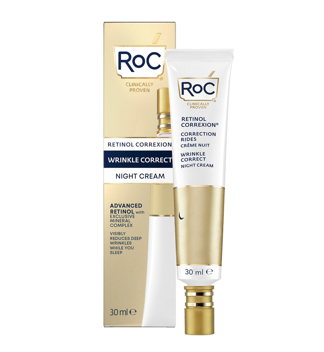 Crème de nuit ROC RIDES REPAIR 30 ml