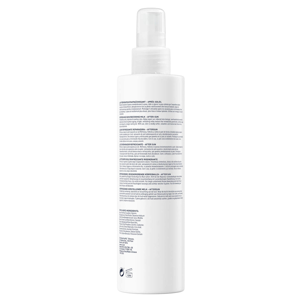 ROC PROTEZIONE SOLARE doposole riparatore pelle 200 ml