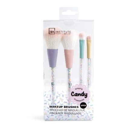 IDC INSTITUTE CANDY MAKEUP BRUSHES set 4 pz