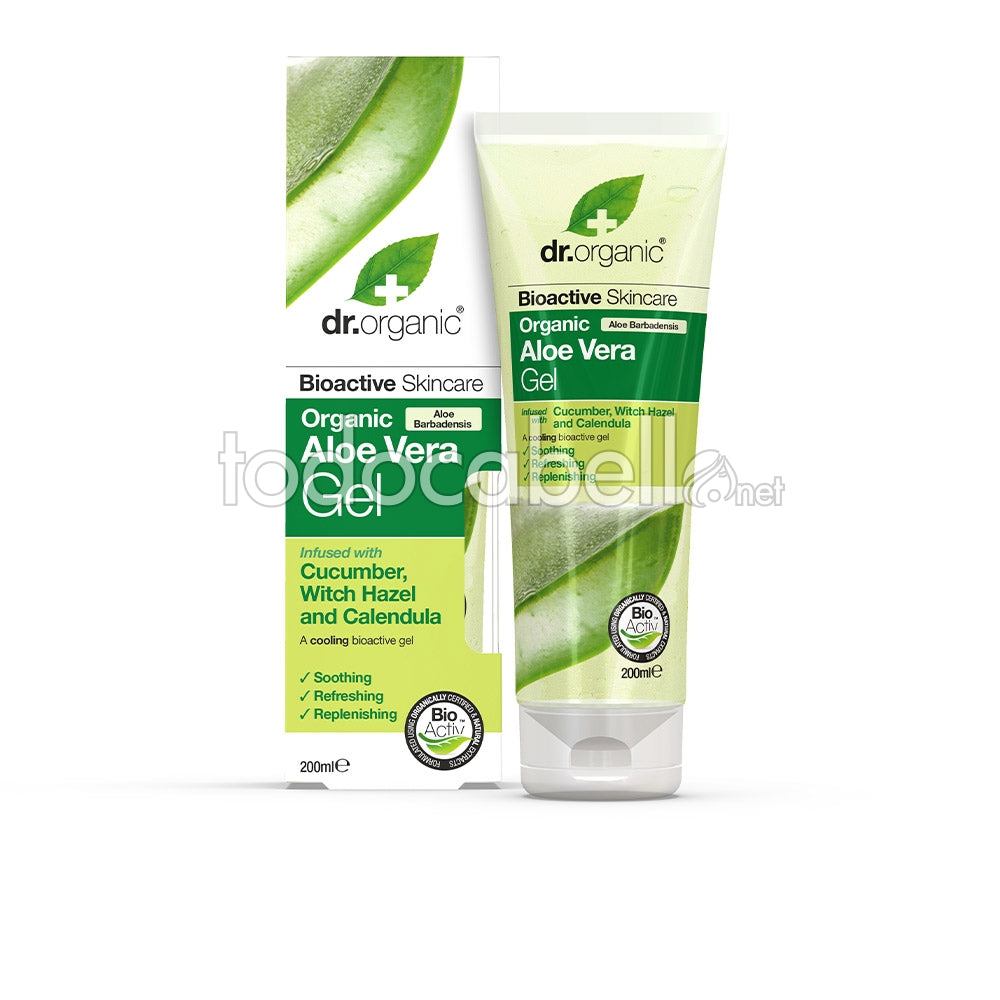 DR. ORGANIC ALOE VERA gel con cetriolo e calendula 200 ml