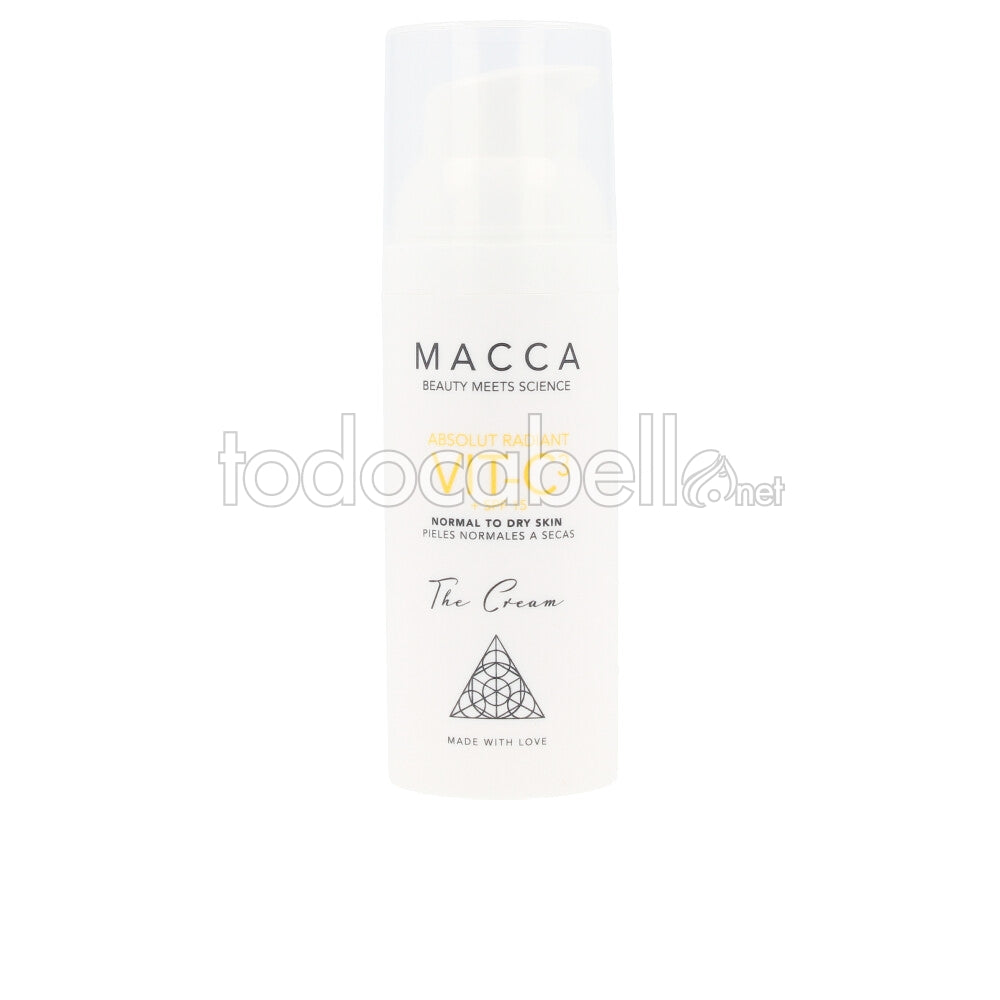 MACCA ABSOLUT RADIANT VIT-C3 crema SPF15 pelle normale o secca 50 ml