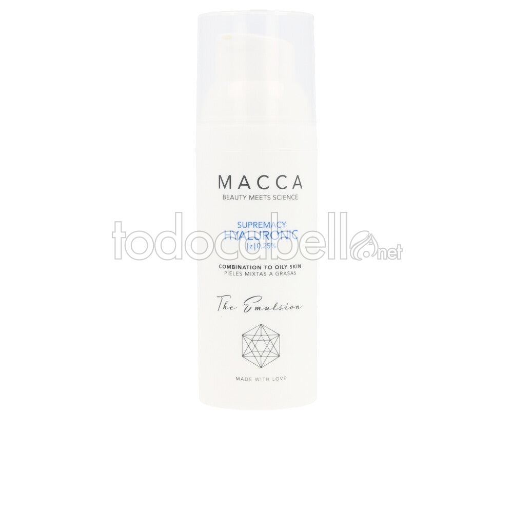 MACCA SUPREMACY IALURONICO 0.25% emulsione pelli miste o grasse 50 ml