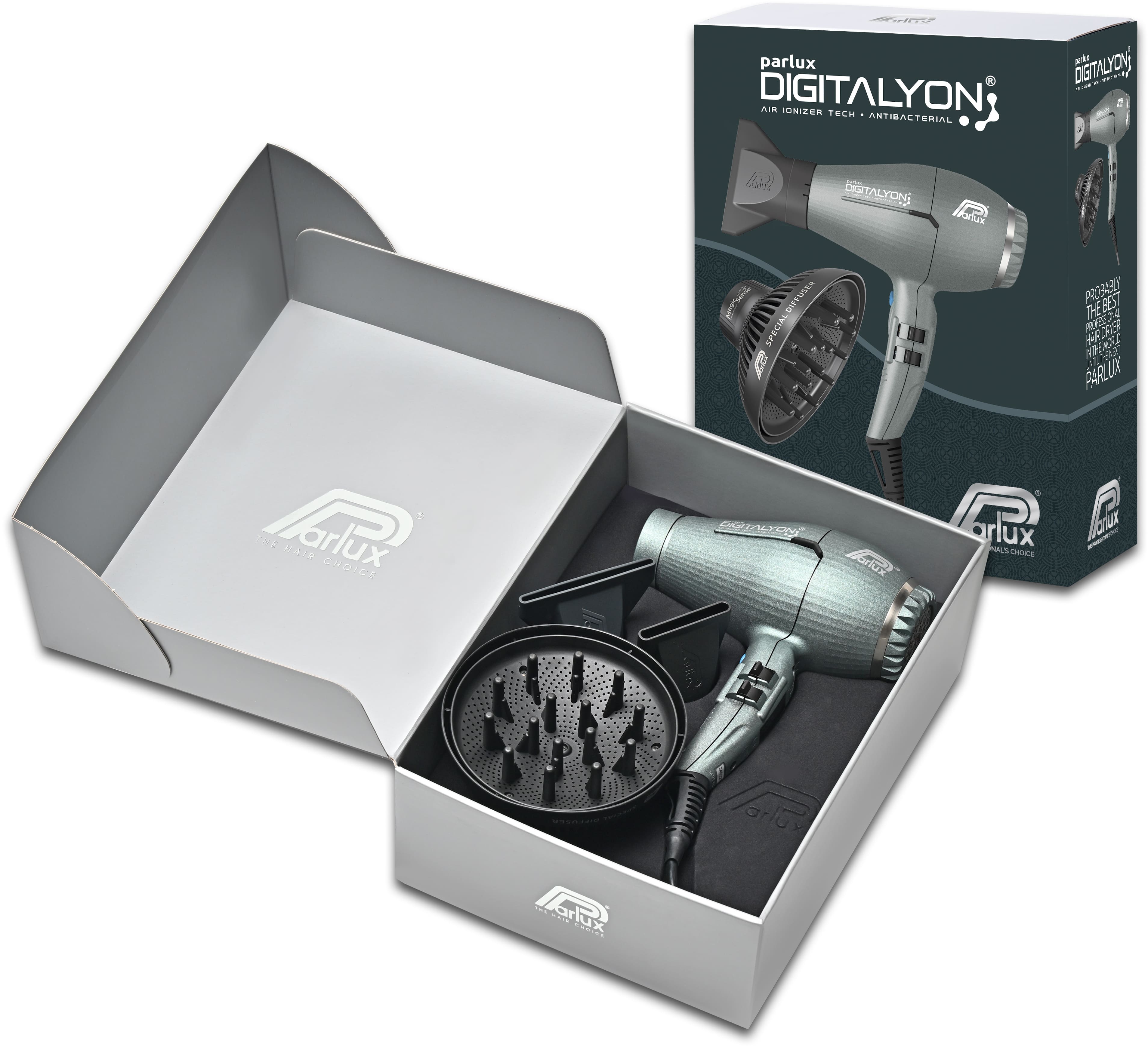 PARLUX DIGITALYON GRIS PAILLETÉ SET 4 pces