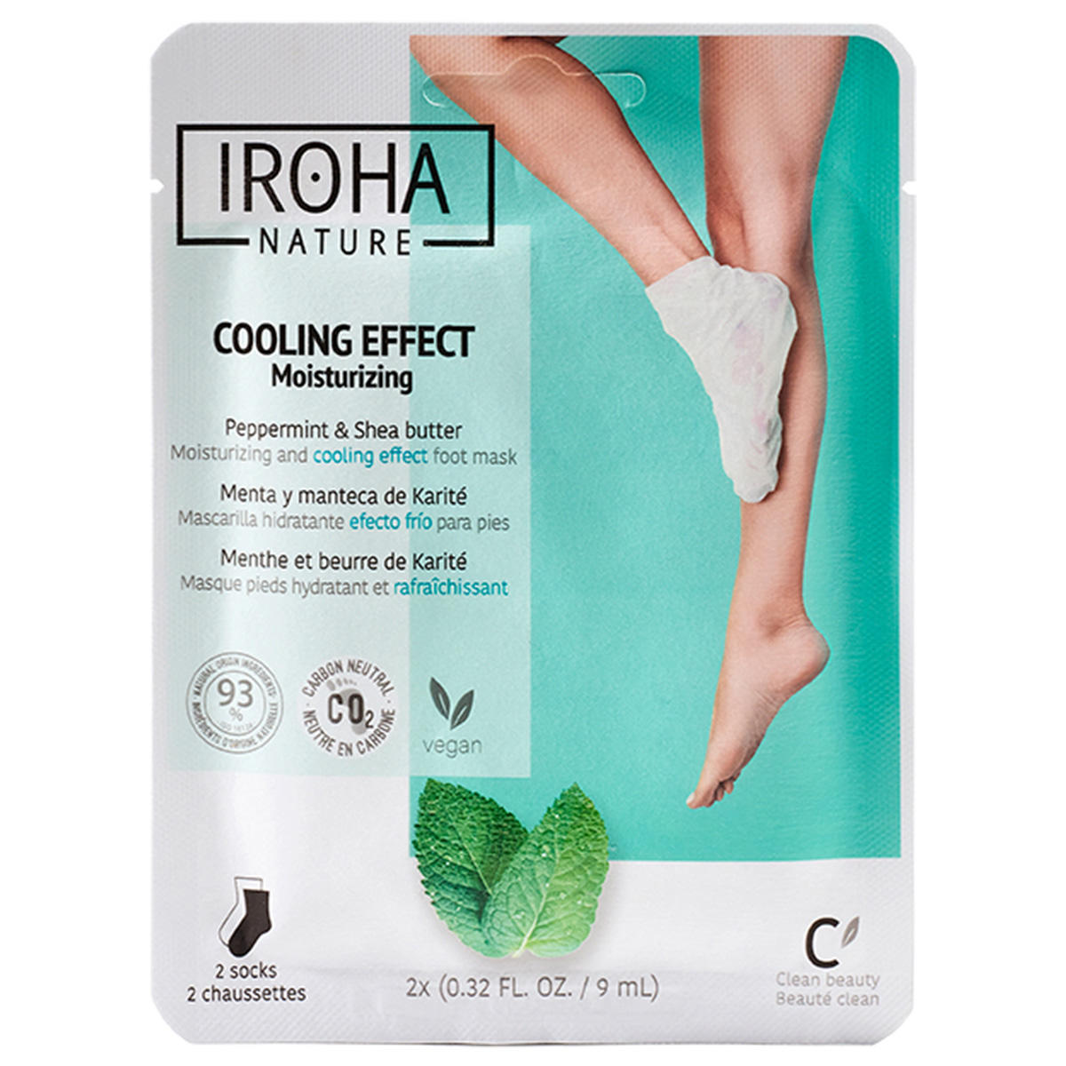 IROHA ARGAN & MACADAMIA calzini nutrienti 1 pz