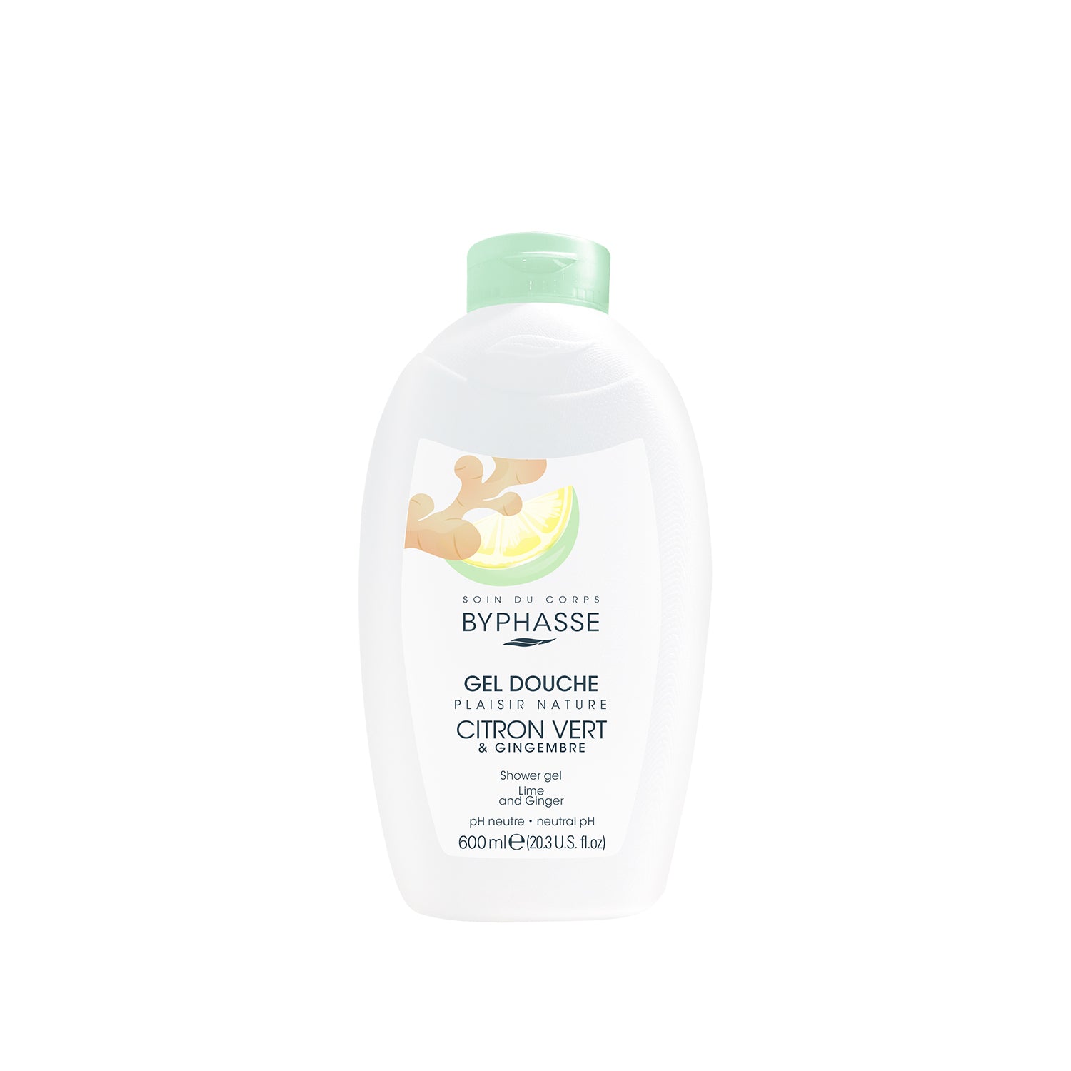 BYPHASSE CITRON VERT &amp; GINGER shower gel 600 ml