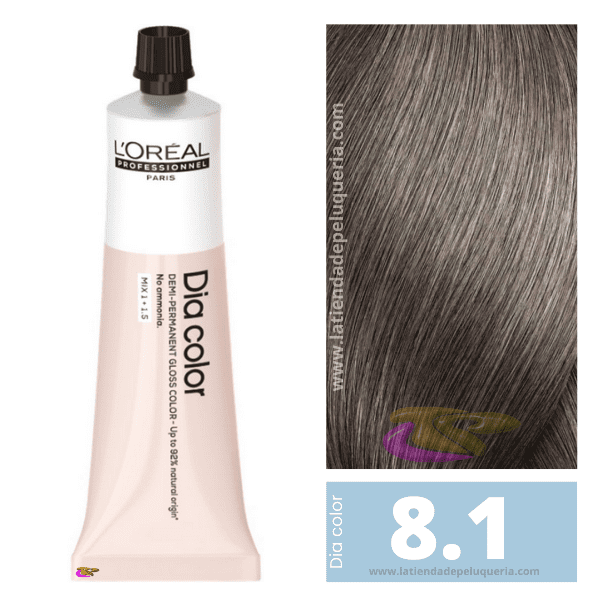 L'ORÉAL PROFESSIONNEL PARIS DIA COLOR Coloration semi-permanente sans ammoniaque #8.1 60 ml