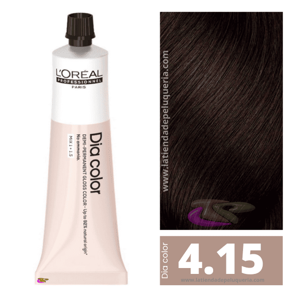 L'ORÉAL PROFESSIONNEL PARIS DIA COLOR coloration semi-permanente sans ammoniaque #4.15 60 ml