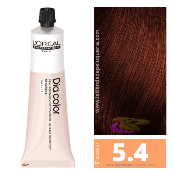 L'ORÉAL PROFESSIONNEL PARIS DIA COLOR demi-permanent coloration without ammonia #5.4 60 ml