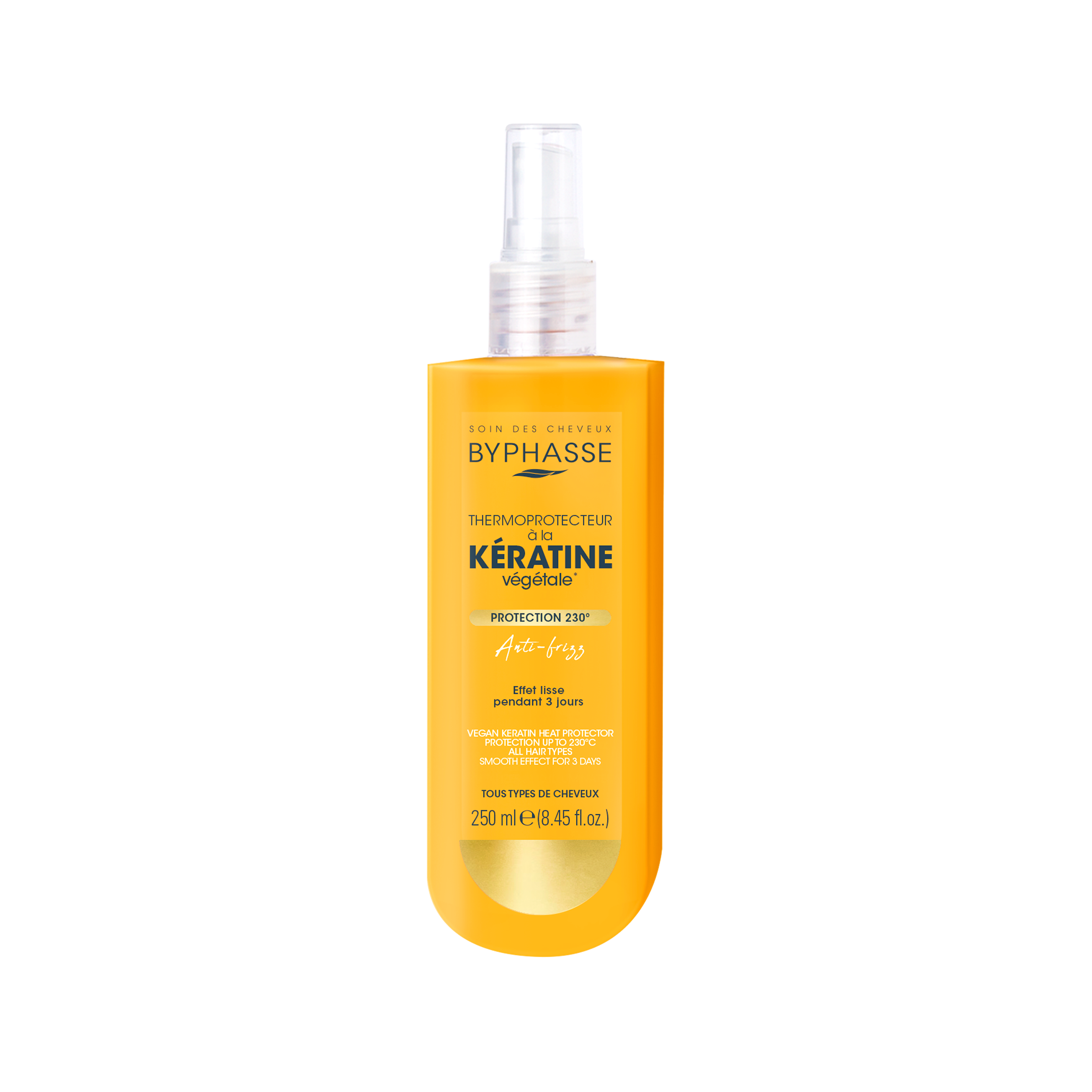 BYPHASSE KÉRATINE thermal protector spray 250 ml