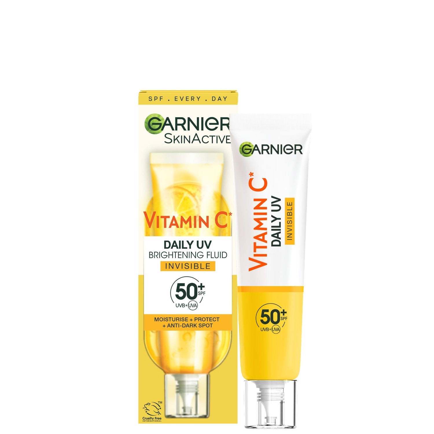 GARNIER VITAMINE C anti-UV quotidien SPF50+ #éclat 40 ml
