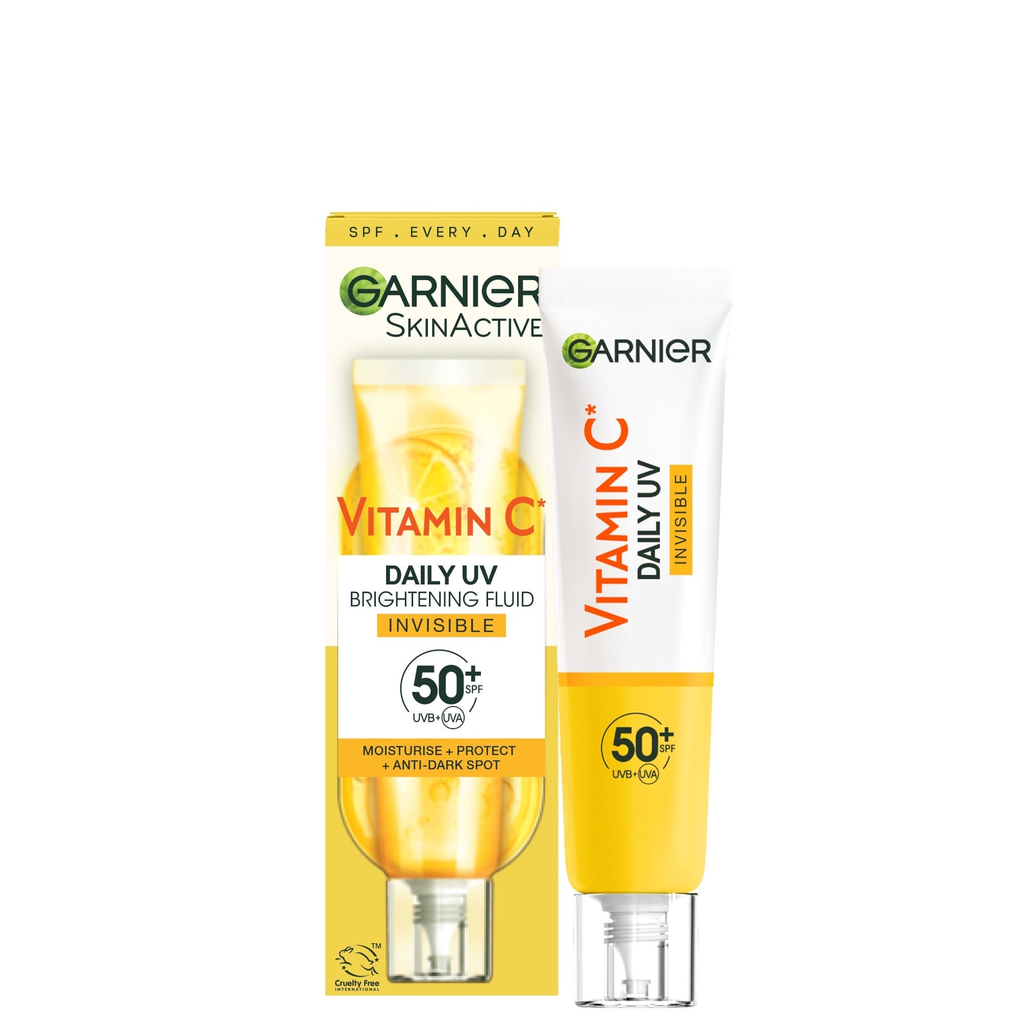 GARNIER VITAMINE C anti-UV quotidien SPF50+ #éclat 40 ml