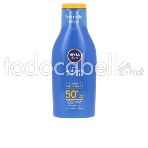 NIVEA SUN PROTECTS&amp;HYDRATES milk SPF50+ 100 ml