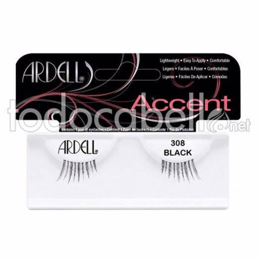 ARDELL ACCENT ciglia #308-nero 1 pz