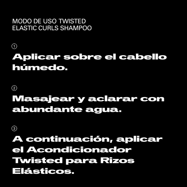 SEBASTIAN PROFESSIONALS TWISTED Shampoing Professionnel Hydratant pour Cheveux Bouclés et Ondulés 250ml