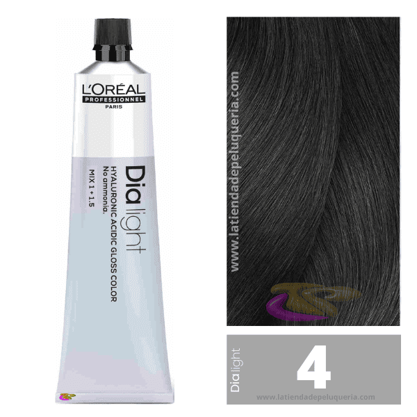 L'ORÉAL PROFESSIONNEL PARIS DIA LIGHT gel-crème acide sans ammoniaque #4 60 ml