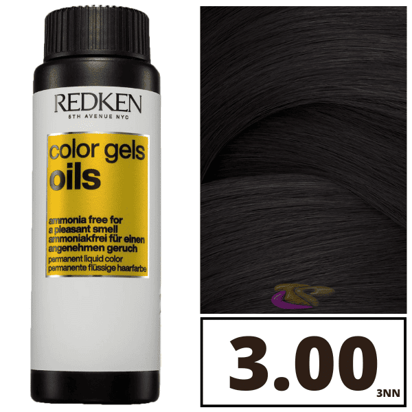 REDKEN COLOR GEL OILS #03NN 60 ml x 3 u